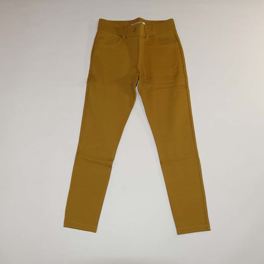 Betabrand Women's 7 Pocket Skinny Dress Yoga Pants Petite Small NWT Cedar Glow